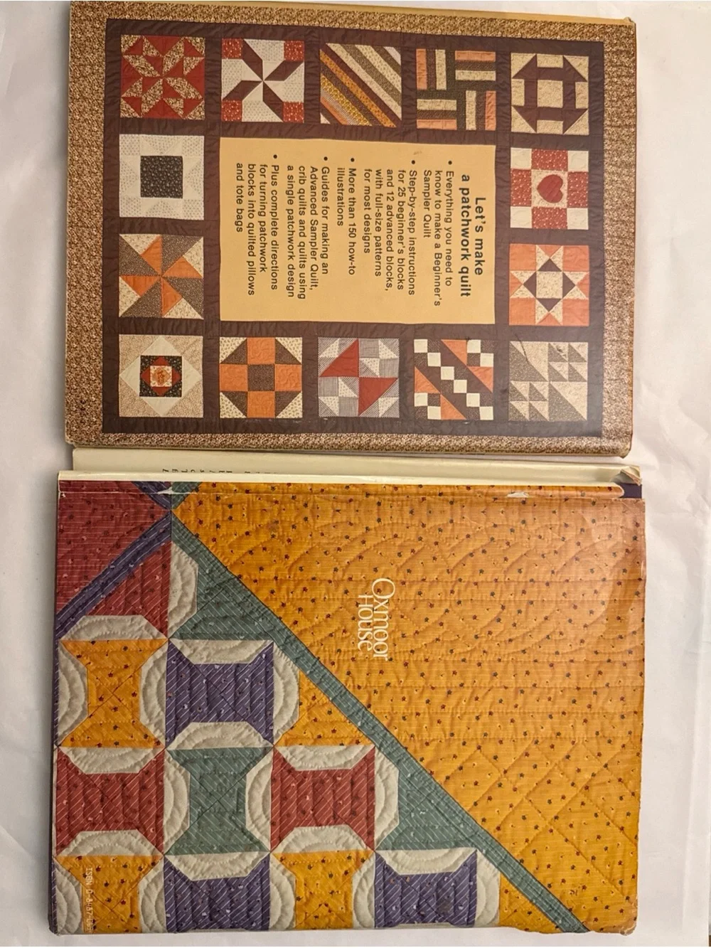 Let's Make a Patchwork Quilt + More Lap Quilting Book Set - Quilting patterns